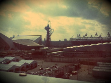 London Olympic Stadion 2012 - shot in retro style by myself