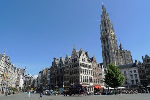 Grote Markt with cathedral